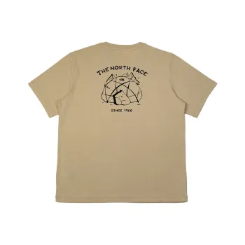 THE NORTH FACE T Shirt Unisex Gravel Sand