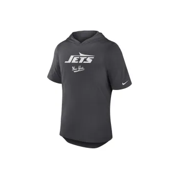 Nike New York Jets Men's Nike Dri FIT Nfl Hooded T Shirt