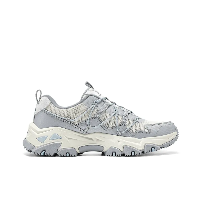 Skechers OUTDOOR Cushioned Slip Resistant Low Top Running Shoes Women's Gray Blue-1