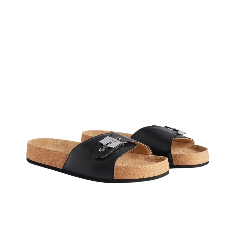 Scholl x Balenciaga Slip Resistant Slide Slippers Men's Black-2