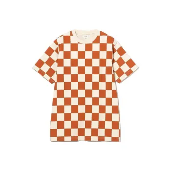 Beams T Shirts Men Brick Red