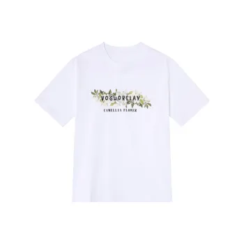 Voguo Relay Crew Neck T Shirt Unisex
