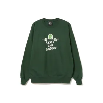 Thrasher Sweatshirt US Version Unisex Green