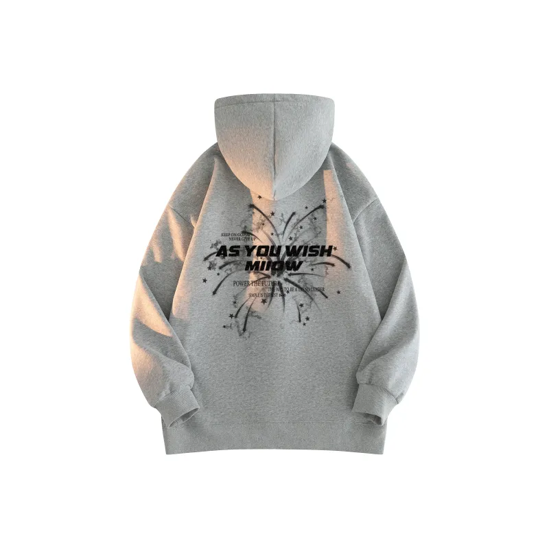 MIIOW Trend Party Series Sweatshirt Unisex Black-12