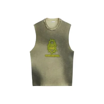 ZARA T Shirts Men Yellow