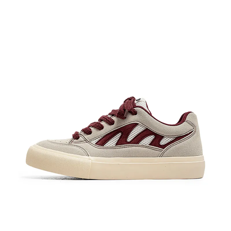 Yi Jiabao Slip Resistant Impact Resistance Wear Resistant Low Top Skateboard Shoes Men's-7