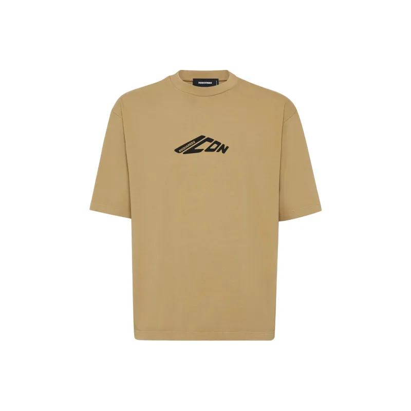 Dsquared2 Icon Logo Printed Crewneck T Shirt-0