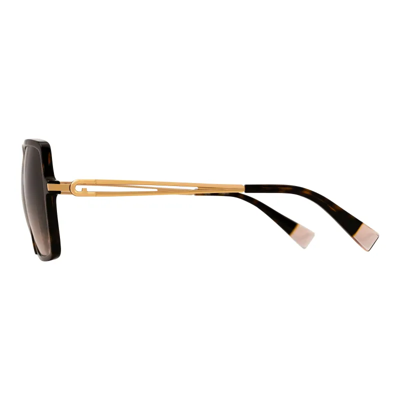 Furla Plate Frame Square Sunglasses Unisex-4