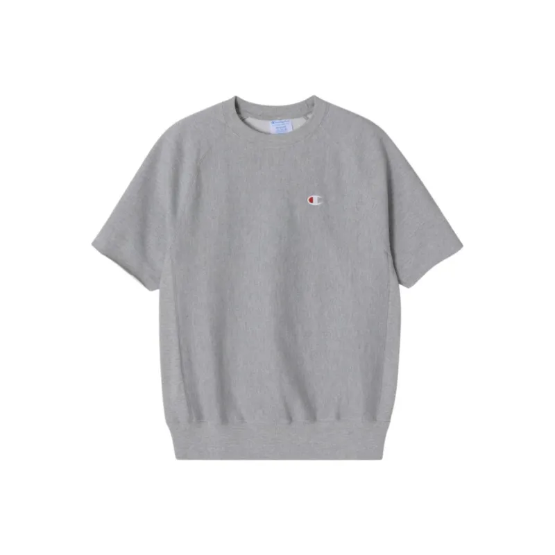 Champion T Shirts Men Gray-0