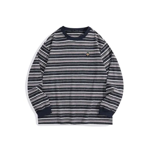 PEACEBIRD MEN x ZOLA T-Shirt Men's Black/White Stripes First Batch