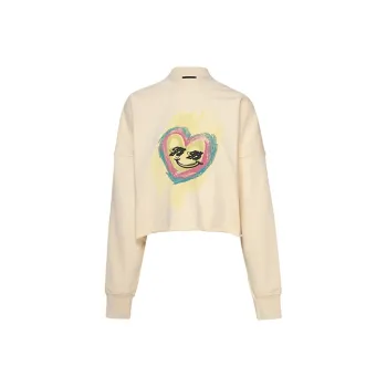 WE11DONE Sweatshirt Unisex Light Yellow
