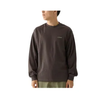 L.L.Bean T-Shirts Men Brown