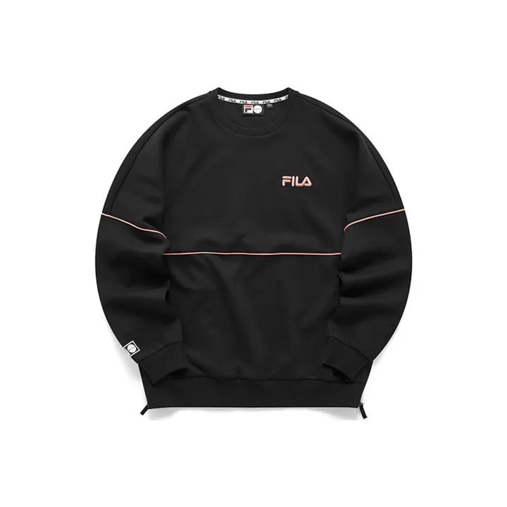 FILA FUSION Sweatshirts Unisex Black-0