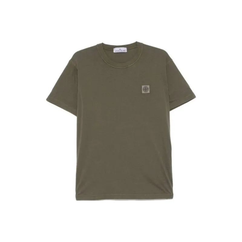 STONE ISLAND Compass patch T shirt-0