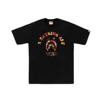 A BATHING APE Store Beijing Shark College Tee