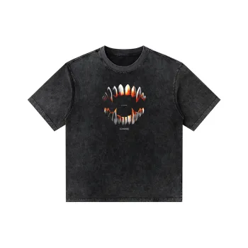 YIMAI T Shirts Men Black
