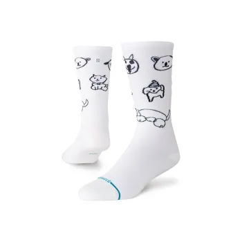 Stance Cycling Socks Unisex 1 Pack White