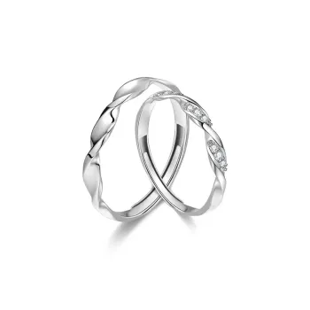 Kevni S925 Silver Rings Unisex Silver