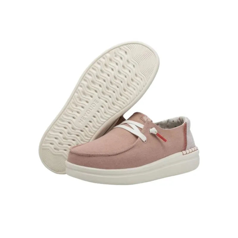 Heydude WENDY RISE Casual Single Shoes Women's Pink-4