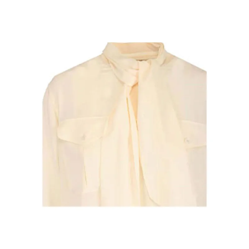 CELINE Shirts Women's Cream-2