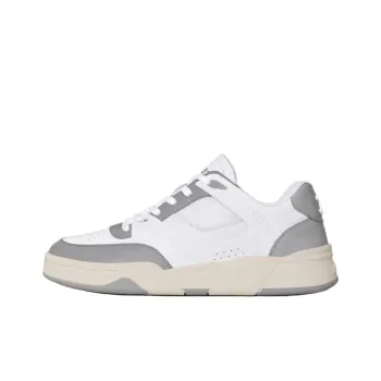 CELINE CT 09 Low Top Skateboard Shoes Men's White Gray
