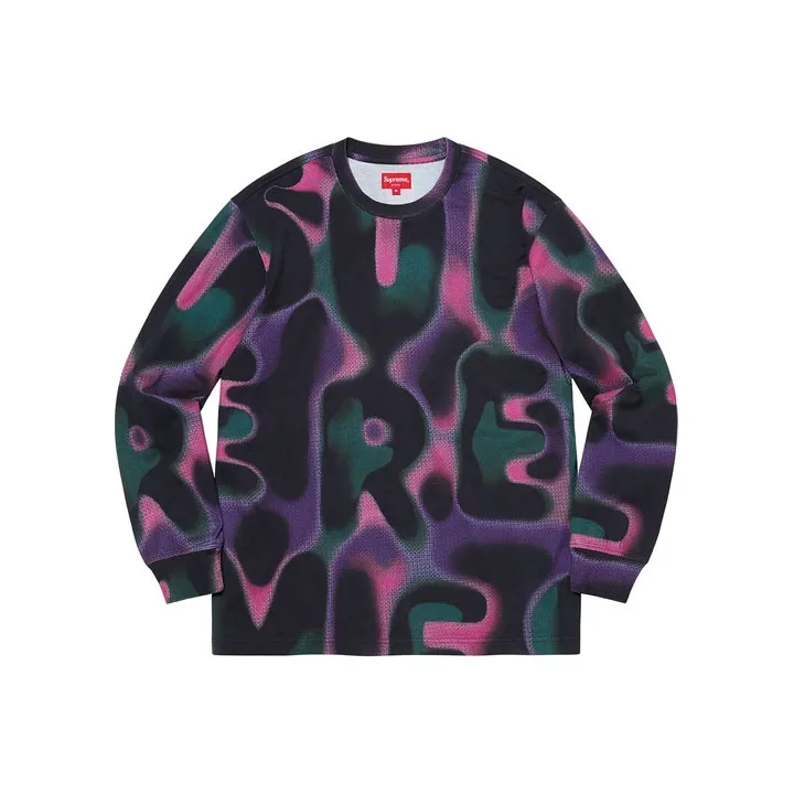 Supreme Half Tone Long Sleeve Top-0