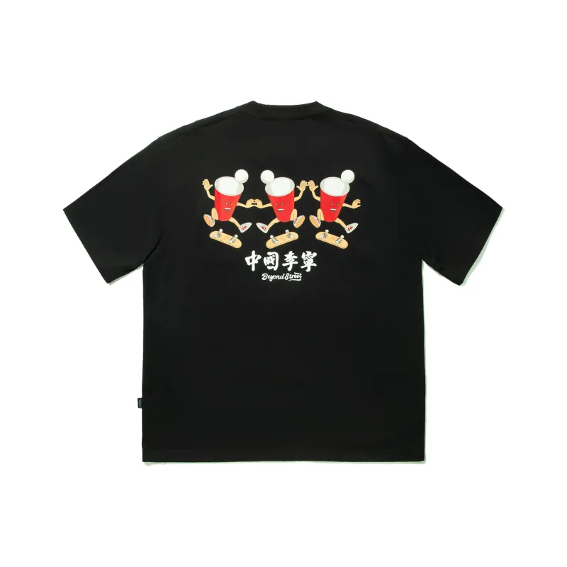 LiNing x Phil Hackett T Shirt Men's Black-1