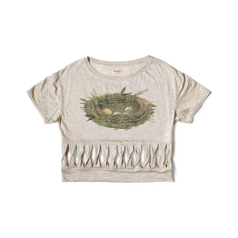 Kapital T-Shirts Unisex Umber-0