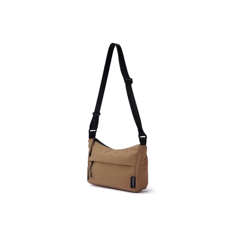 Dubaolu Fabric Dumpling Bag Crossbody Bag Medium Size Unisex Black/Khaki/Brown-16