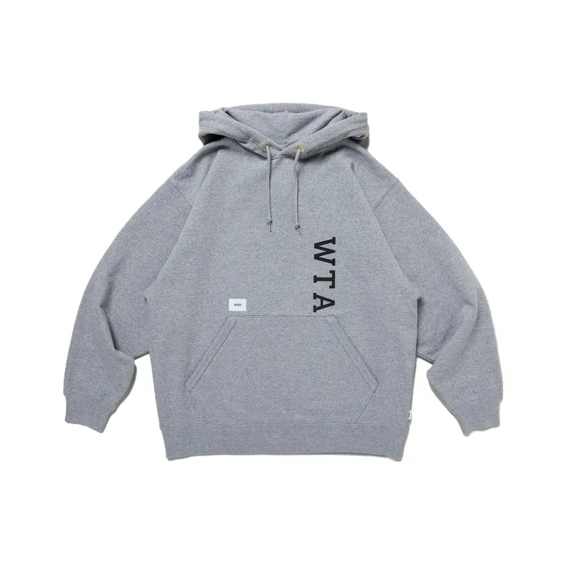 WTAPS Logo print Melange effect Hoodie-0