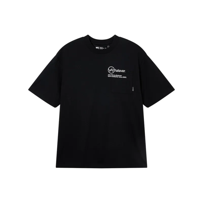 NPC Drop Shoulder Sleeve Short Sleeved T Shirts For Men Trendy Quick Dry Loose Fit Drop Shoulder Unisex-4