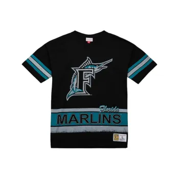 Mitchell & Ness x MLB Florida Marlins T Shirt Men's Black