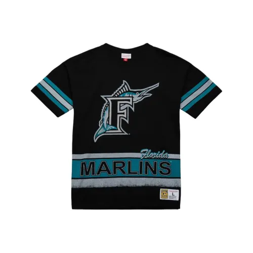 Mitchell & Ness x MLB Florida Marlins T Shirt Men's Black