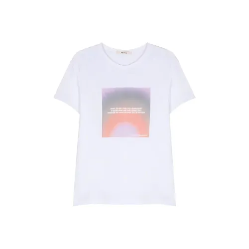 Zadig & Voltaire X Greta Bellamacina Toby Photoprint T shirt