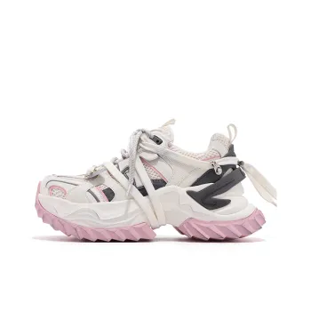 FALLINMISS Galaxy Series Breathable Lightweight Height Increasing Low Top Chunky Sneakers Women's