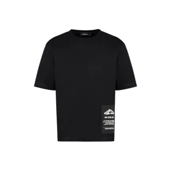 DSQUARED 2 Logo Patch Crewneck T Shirt