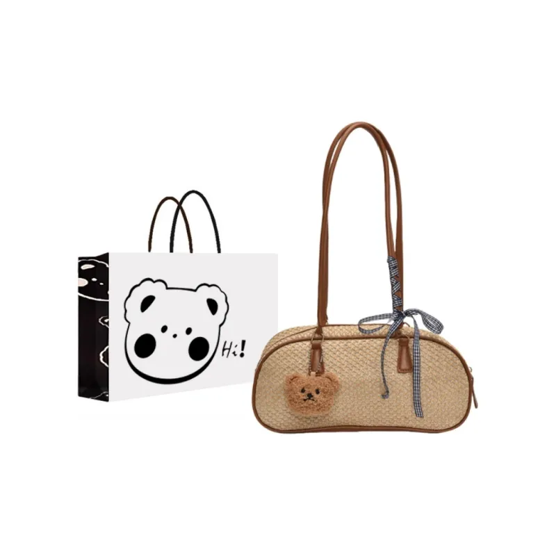 NX DOUGHNUT PU Shoulder Bag Women's Multicolor-7