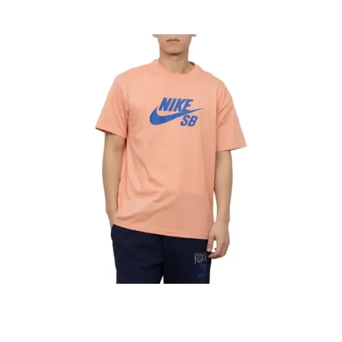 Nike Clothing T Shirts Men Orange