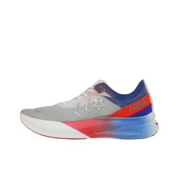 Converse Cons Breathable And Lightweight Low Top Running Shoes Unisex White Red Blue