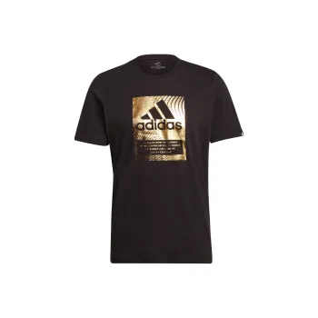 Adidas T-Shirt Men's Black/Gold