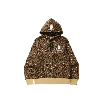 A BATHING APE Leopard Pullover Hoodie