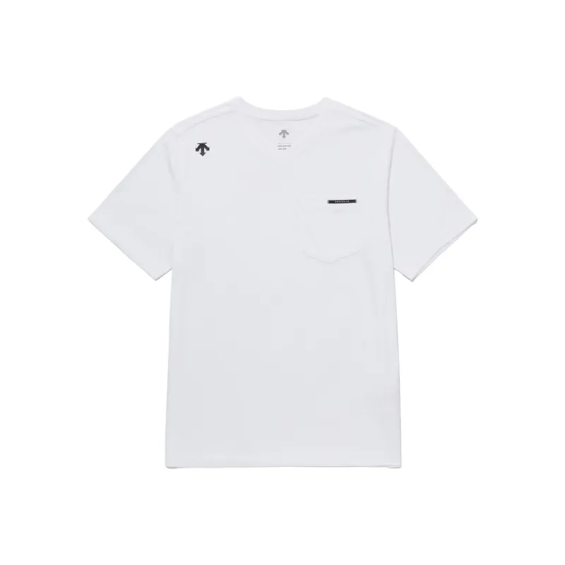 DESCENTE BLEU T Shirts Unisex-6