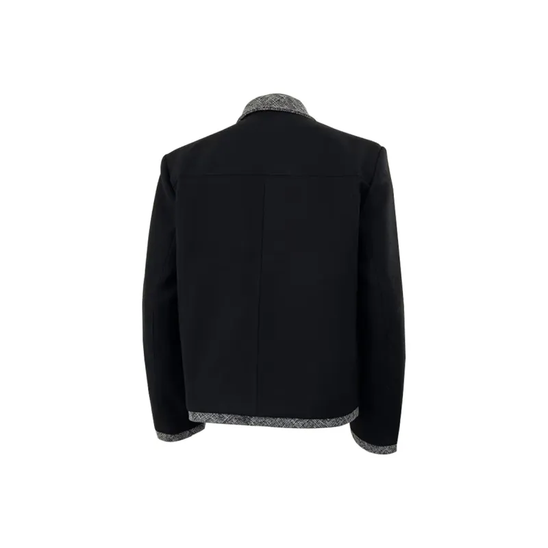 FA2LO Jackets Coats Unisex Black-1