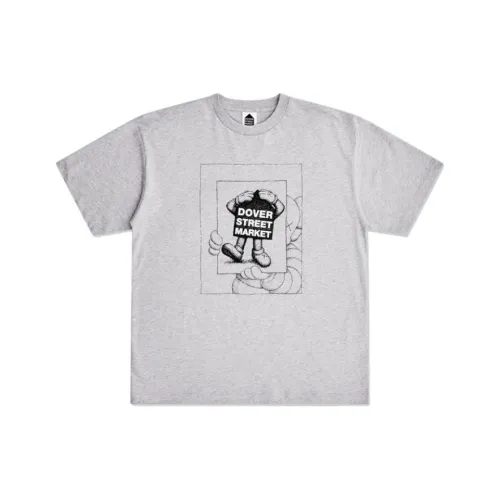 KAWS X Dover Street Market Fluro Rebellion T shirt
