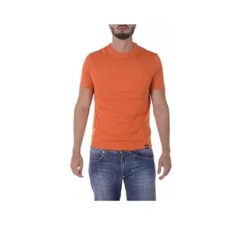 ARMANI JEANS T Shirt Men's Orange