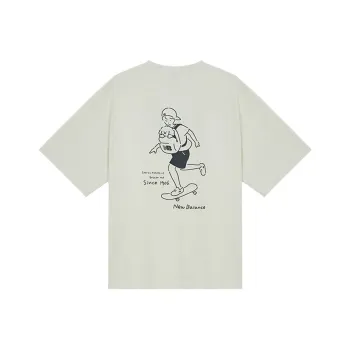 New Balance Centripetal Life Illustration Series T Shirt Unisex Beige
