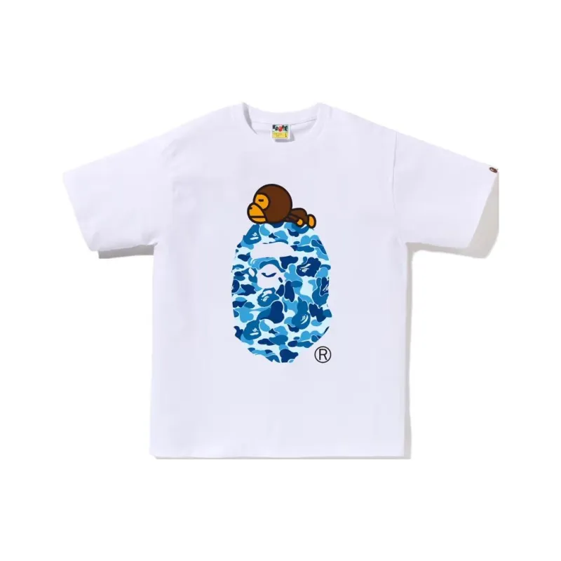 Bape Abc Camo Milo On Big Ape Tee SS25-0
