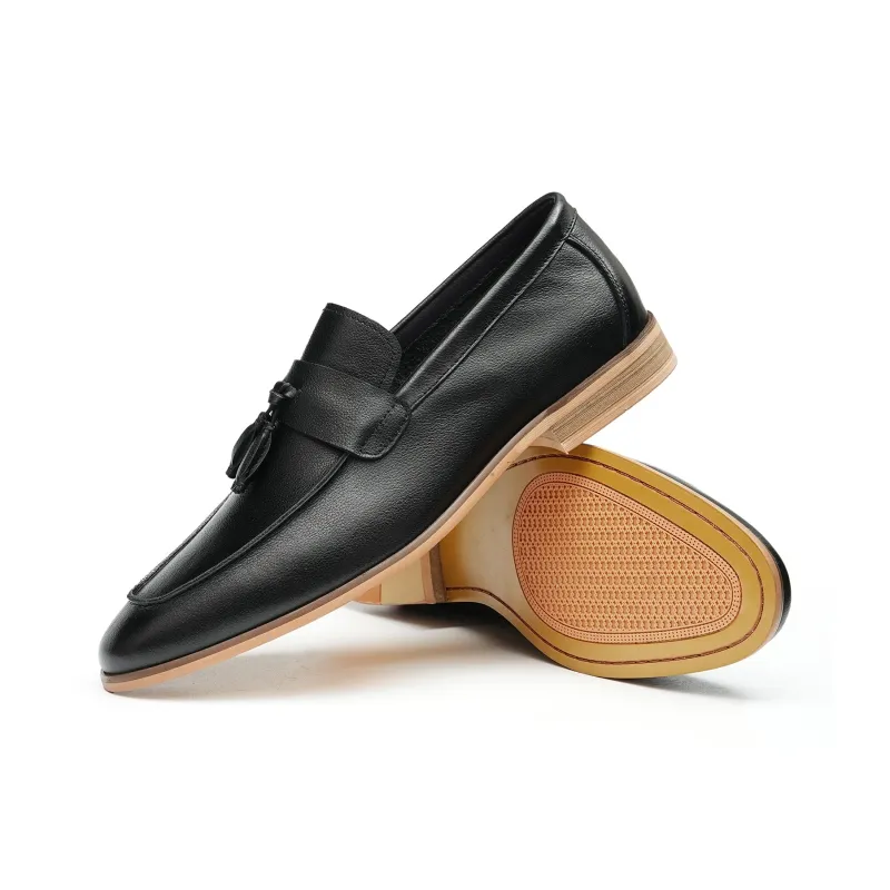 ASTON M.JAZZ Loafers Men Black/Light Gray-7