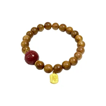 Many Blessings Agarwood Bracelets Unisex
