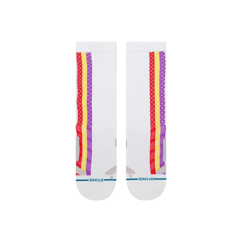 Stance Cycling Socks Unisex 1 Pack White-1